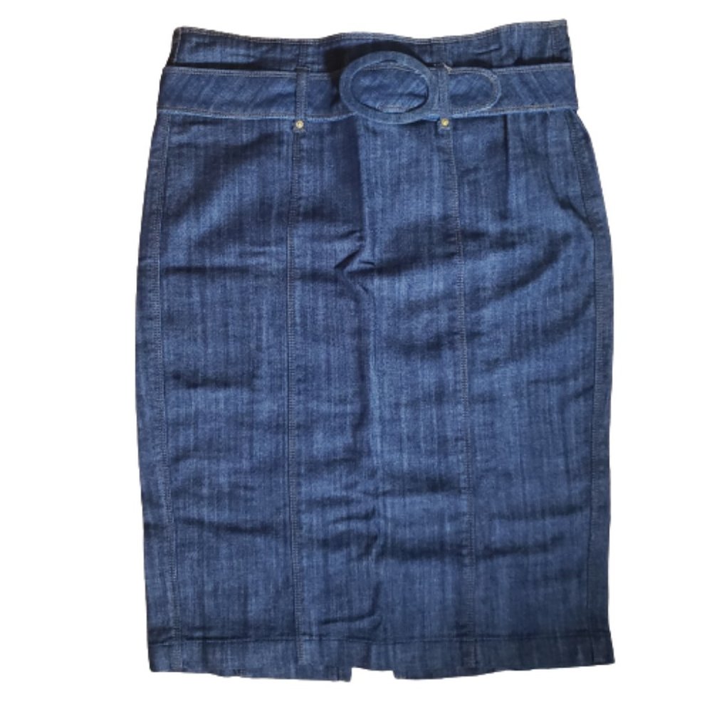 Jeans Skirt with jeans belt SZ 10